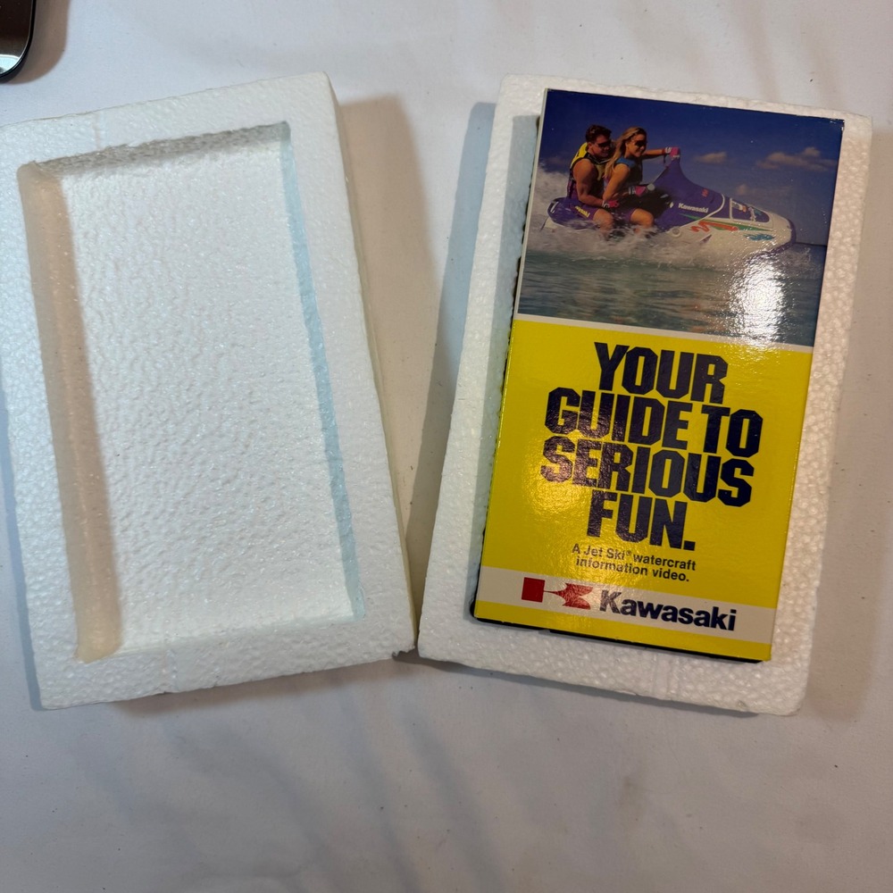 Vintage 1993 Kawasaki Jet Ski Guide to Serious Fun VHS Info Video 99933-5502